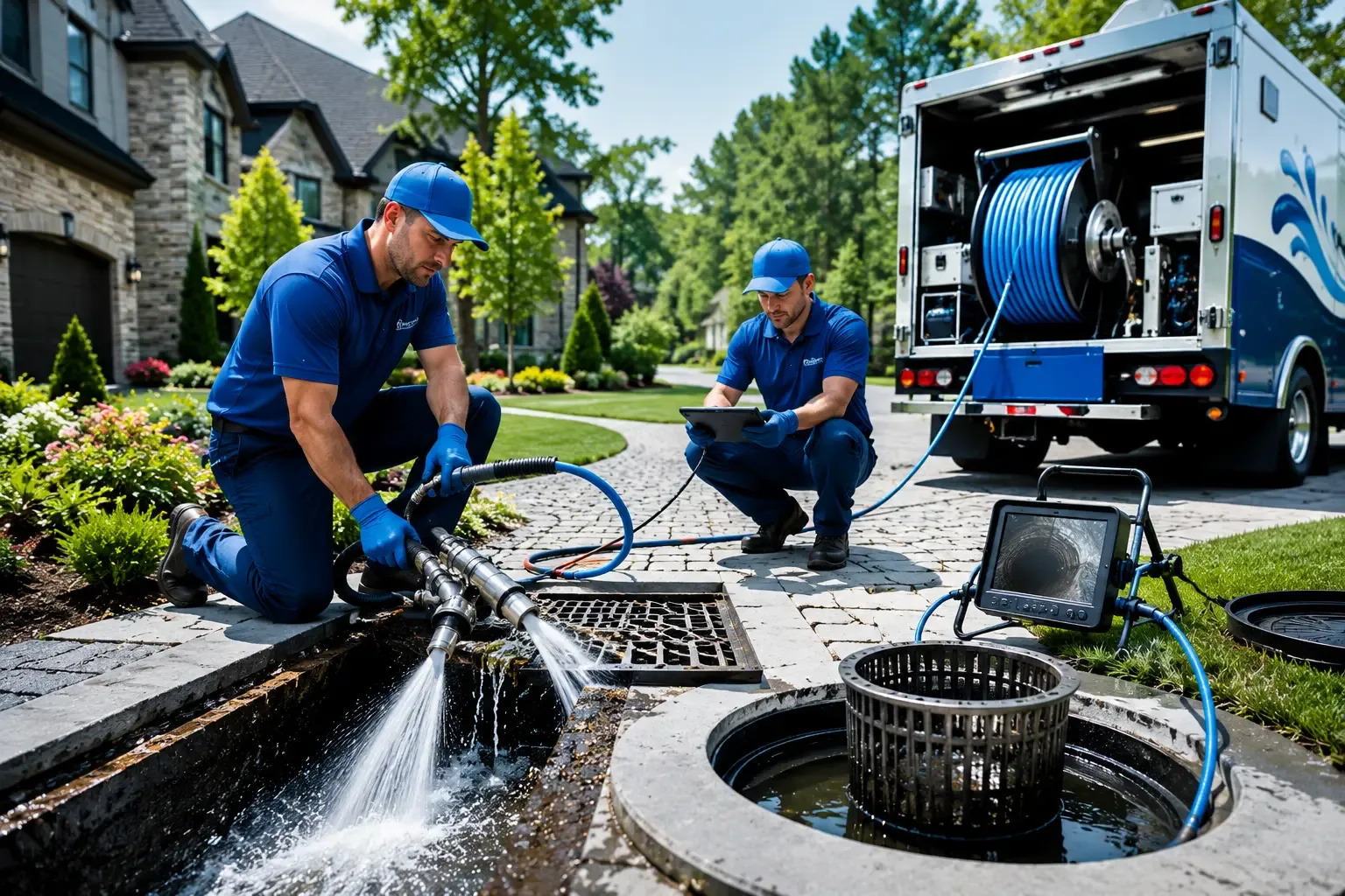Local outdoor drain cleaning professionals in Labadie, MO